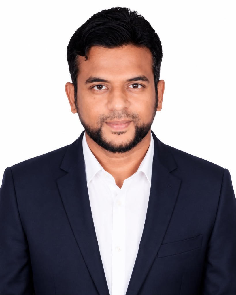 Er. M. Safiq Ahamed B.E, MBA – Managing Director